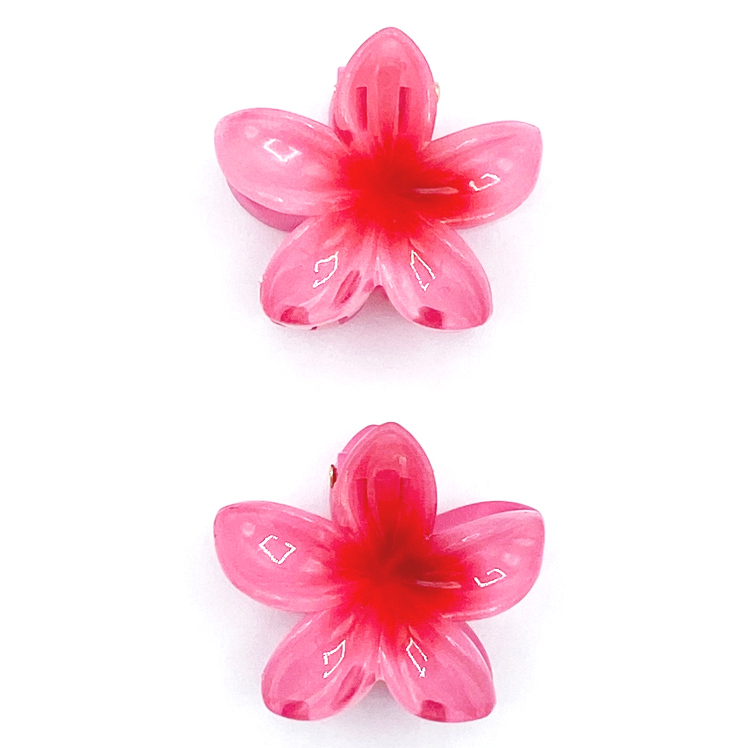 Cat&Cat Malinowe klamry do włosów 2 sztuki