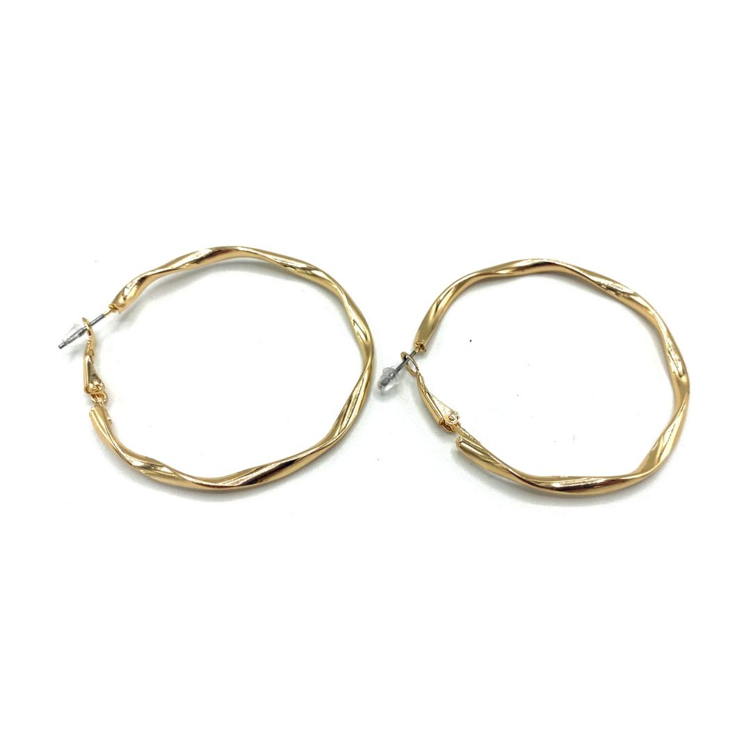 Cat&Cat kolczyki złote koła 1 szt.