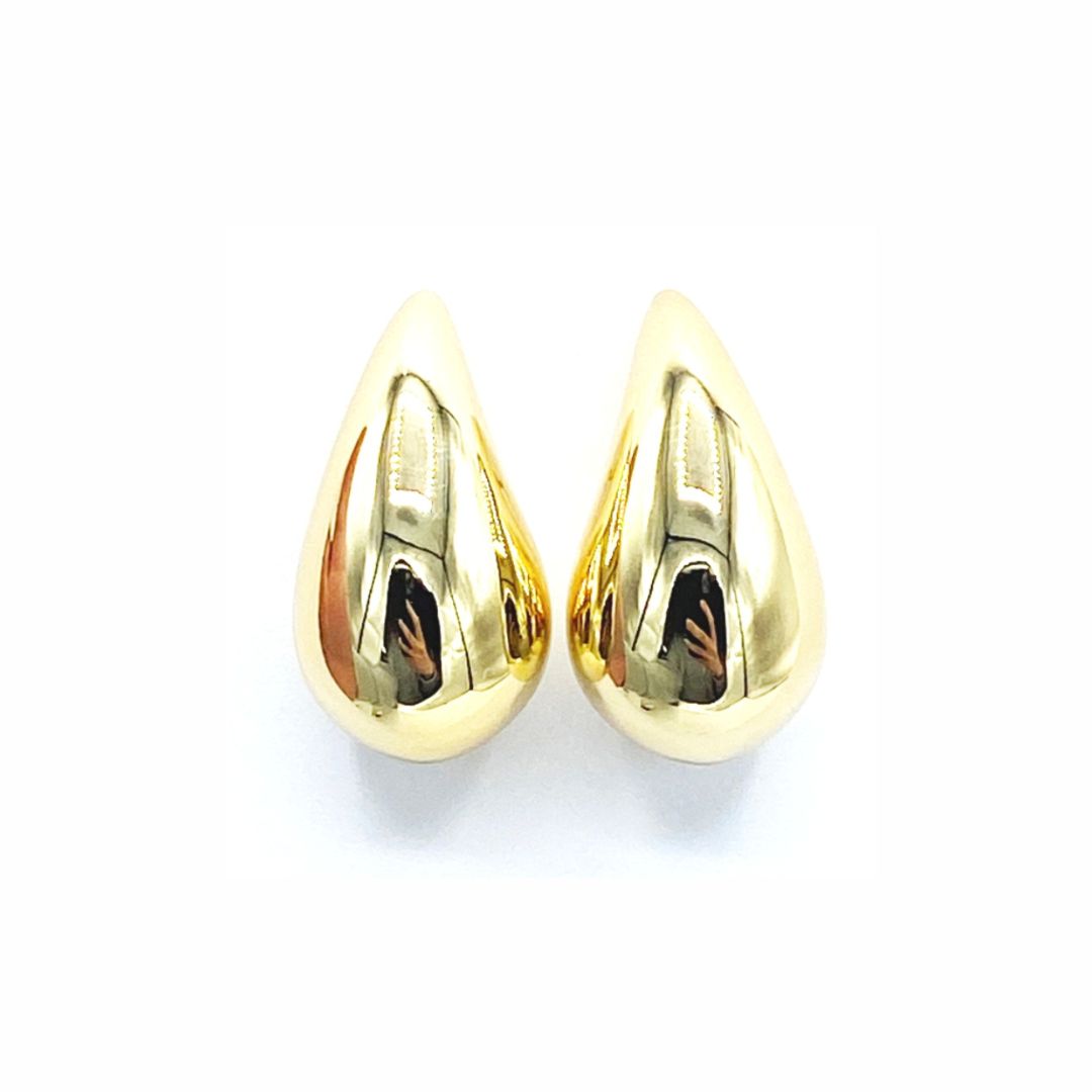 Cat&Cat złote kolczyki na sztyft