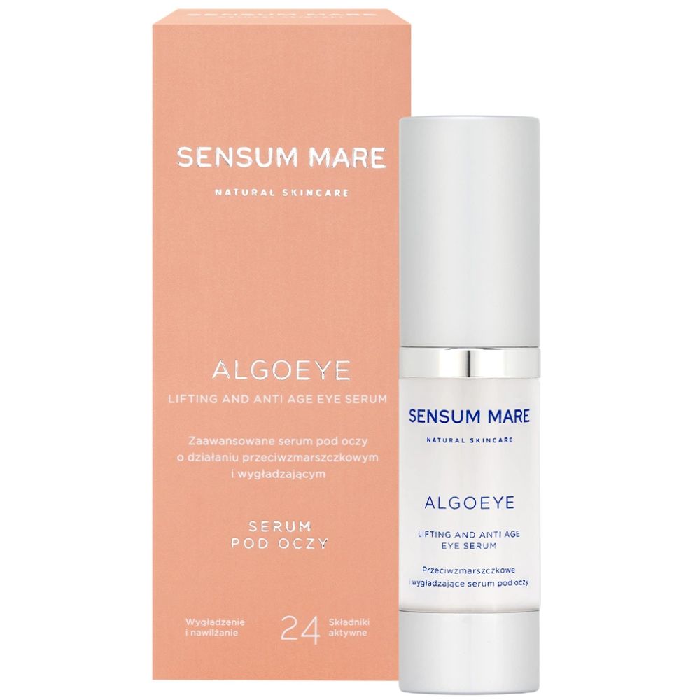 ALGOEYE Lifting and Anti Age Eye Serum Zaawansowane serum pod oczy o działaniu przeciwzmarszczkowym i wygładzającym 15 ml 