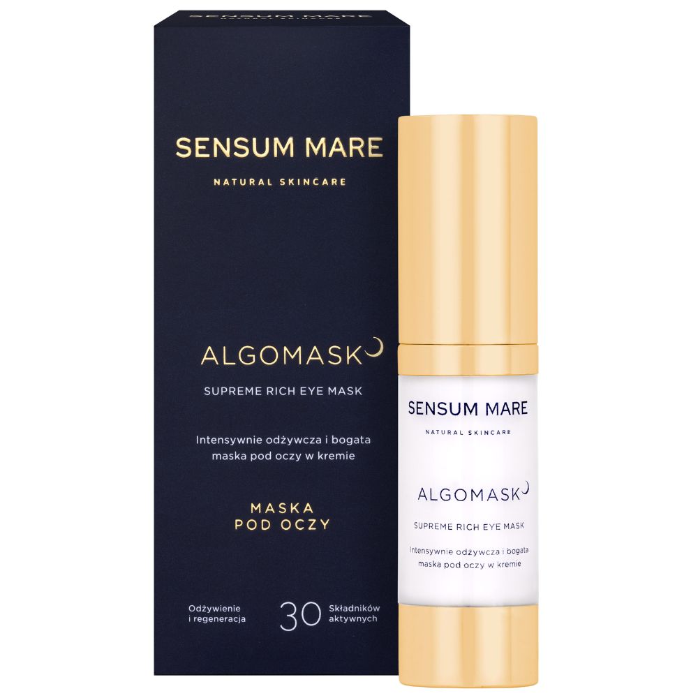 ALGOMASK Supreme Rich Eye Mask Intensywnie odżywcza i bogata maska pod oczy w kremie 15 ml