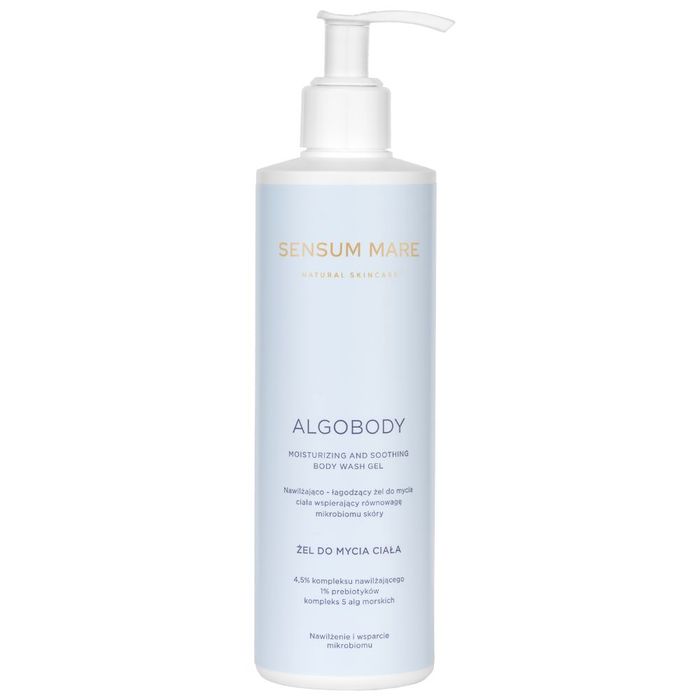 ALGOBODY Moisturizing and Soothing Body Wash Gel - Nawilżająco-łagodzący żel do mycia ciała wspierający równowagę mikrobiomu skóry 300 ml - NOWOŚĆ main product photo