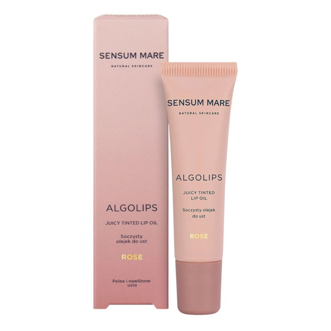 Sensum Mare olejek do ust Algolips Rose 10 ml