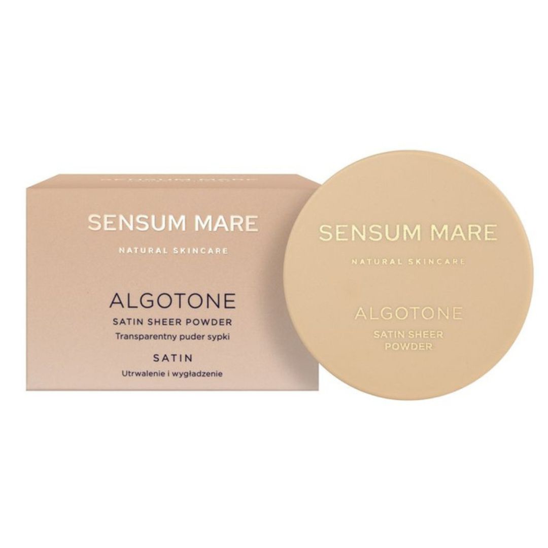 Sensum Mare sypki puder satynowy Algotone 10 g