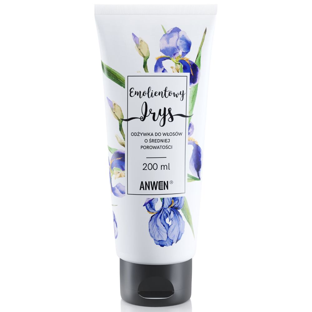 ANWEN Emolientowy Irys odżywka do włosów o średniej porowatości 200 ml