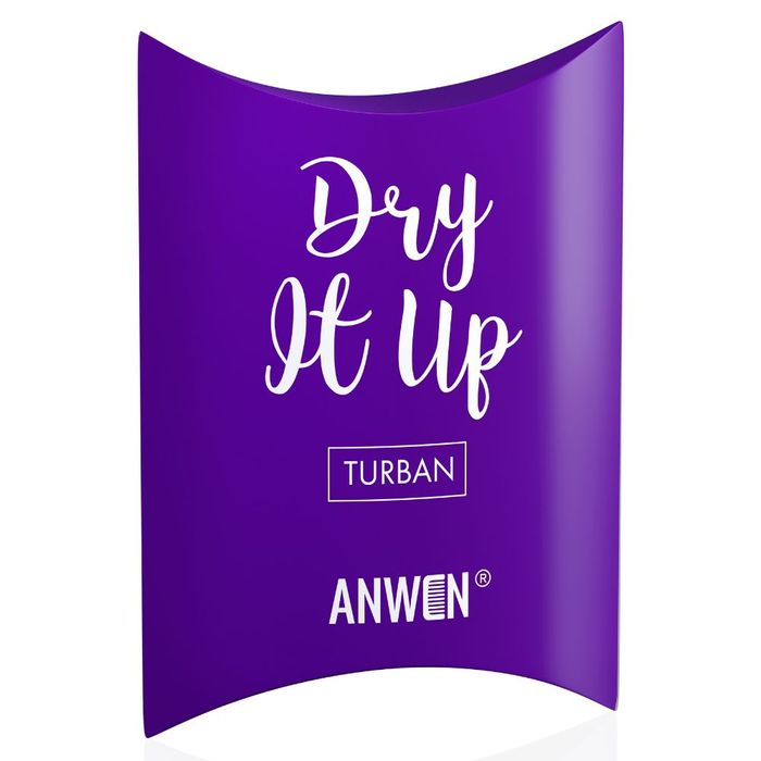 Anwen TURBAN DRY IT UP (FIOLETOWY) main product photo
