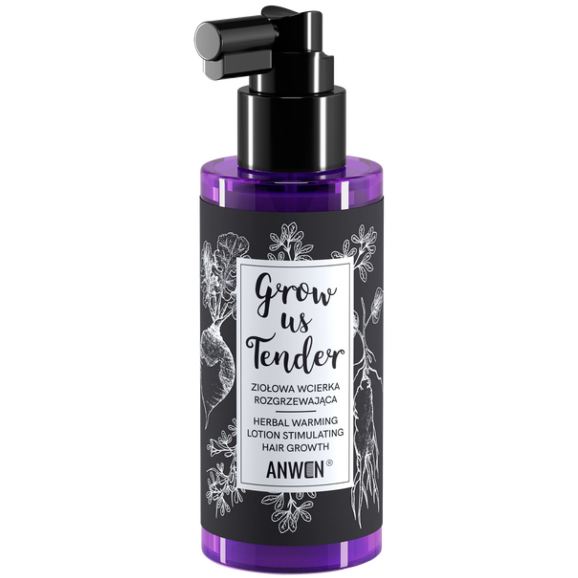 Anwen Grow Us Tender ziołowa wcierka rozgrzewająca 150 ml