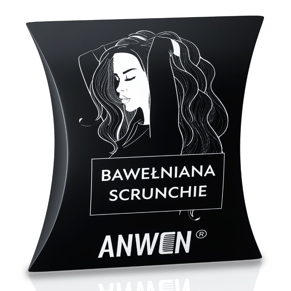 Anwen BAWEŁNIANA SCRUNCHIE do włosów