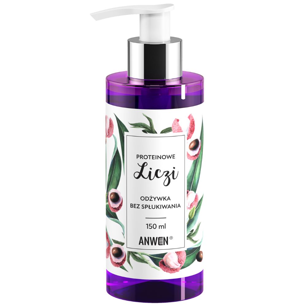 Anwen Proteinowe Liczi odżywka do włosów bez spłukiwania 150 ml
