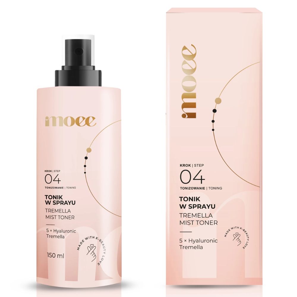 Moee Tremella Mist Toner lekki tonik w atomizerze 150 ml
