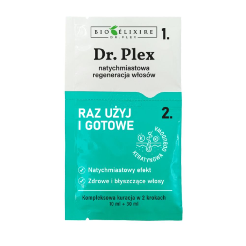 Bioelixire Dr. Plex Natychmiastowa regeneracja włosów 10ml+30ml