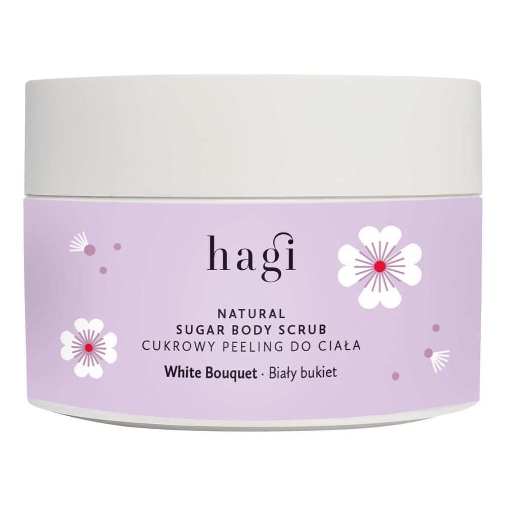Hagi Biały Bukiet cukrowy peeling do ciała 200 g