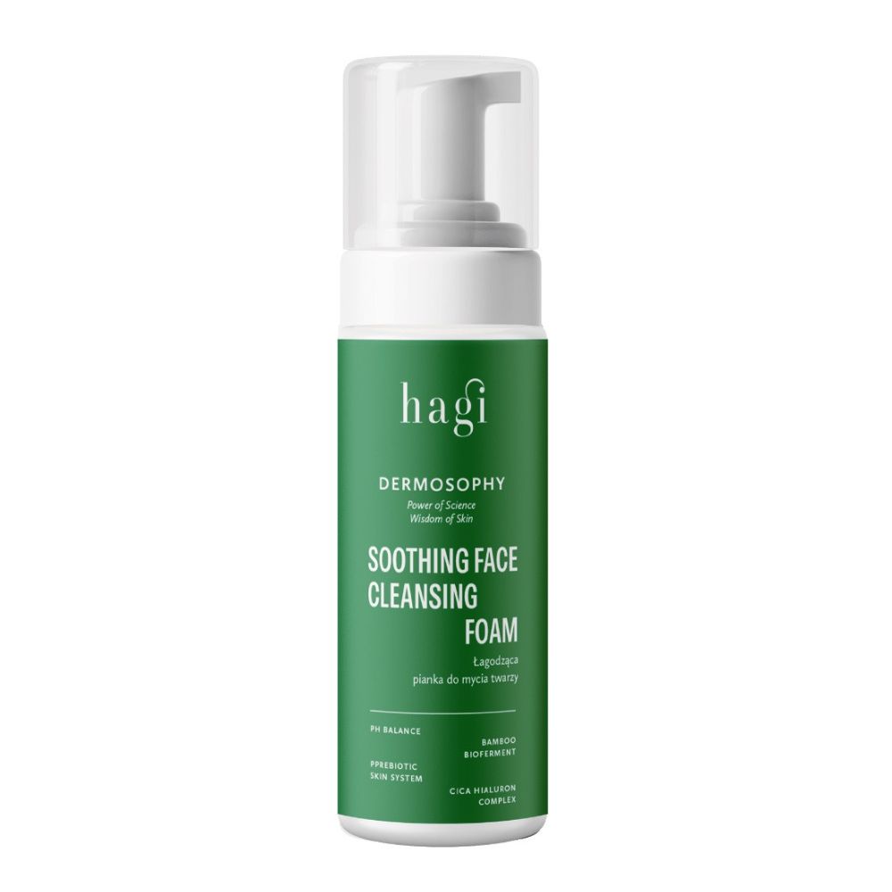 Hagi Dermosophy łagodząca pianka do mycia twarzy 150 ml