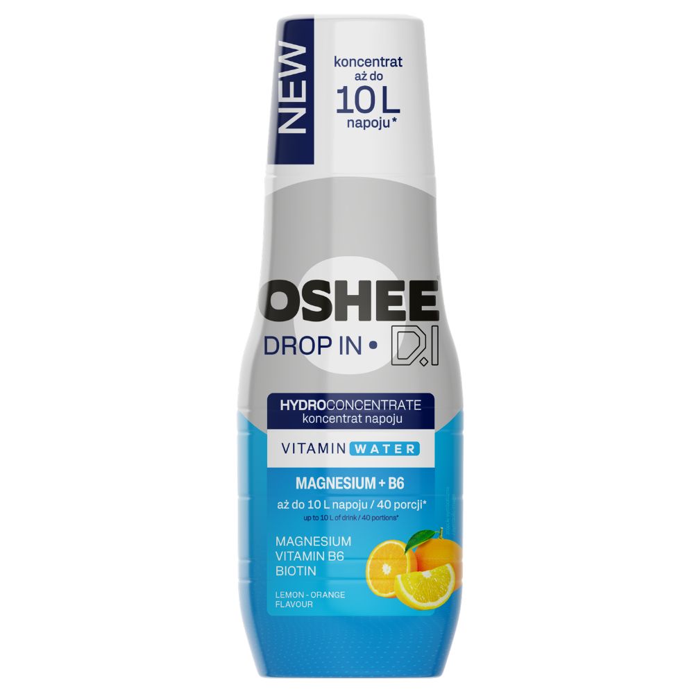 Oshee Drop In koncentrat napoju witamiowengo Magnez + B6 500 ml  
