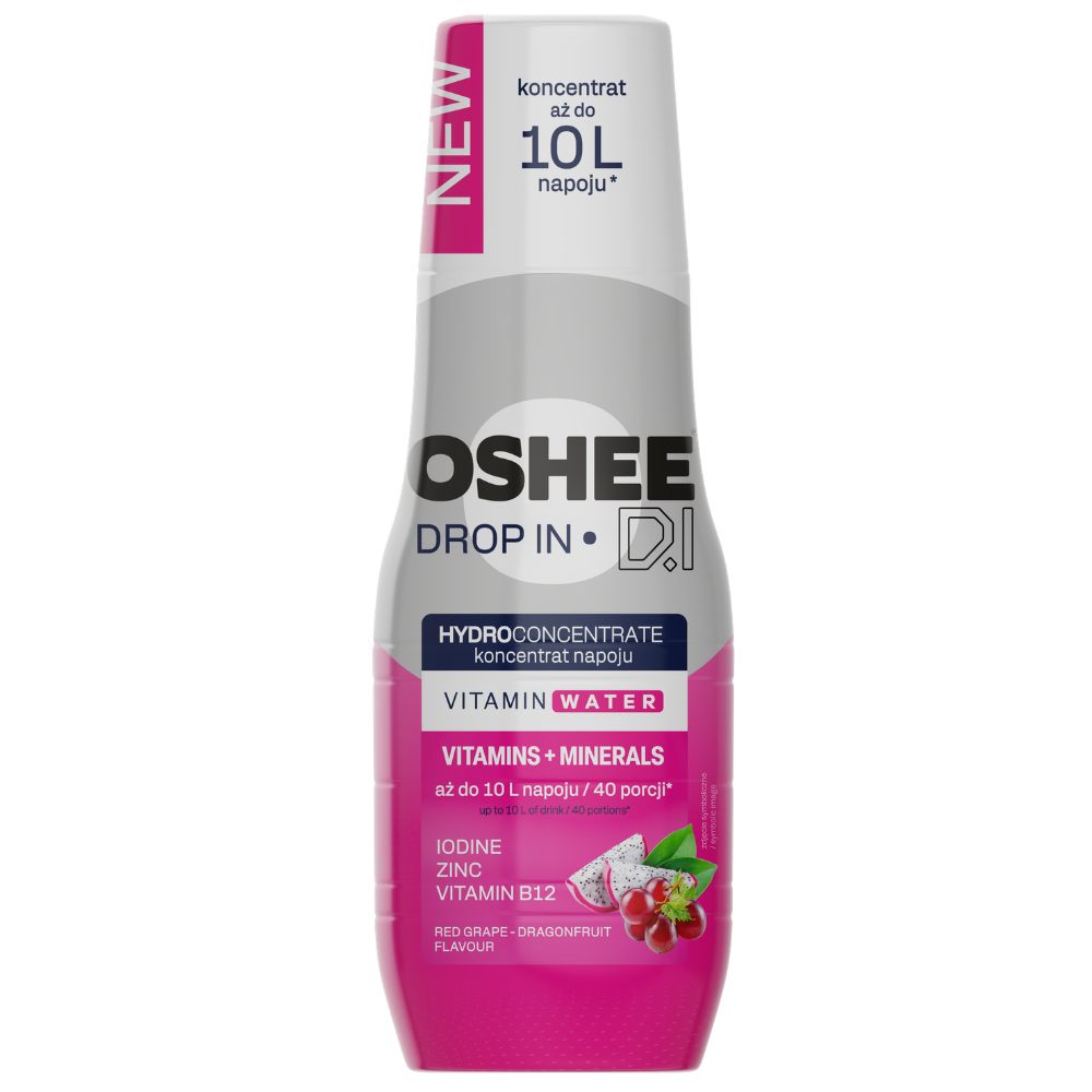Oshee Drop In koncentrat napoju witamiowengo Witaminy i Minerały 500 ml  