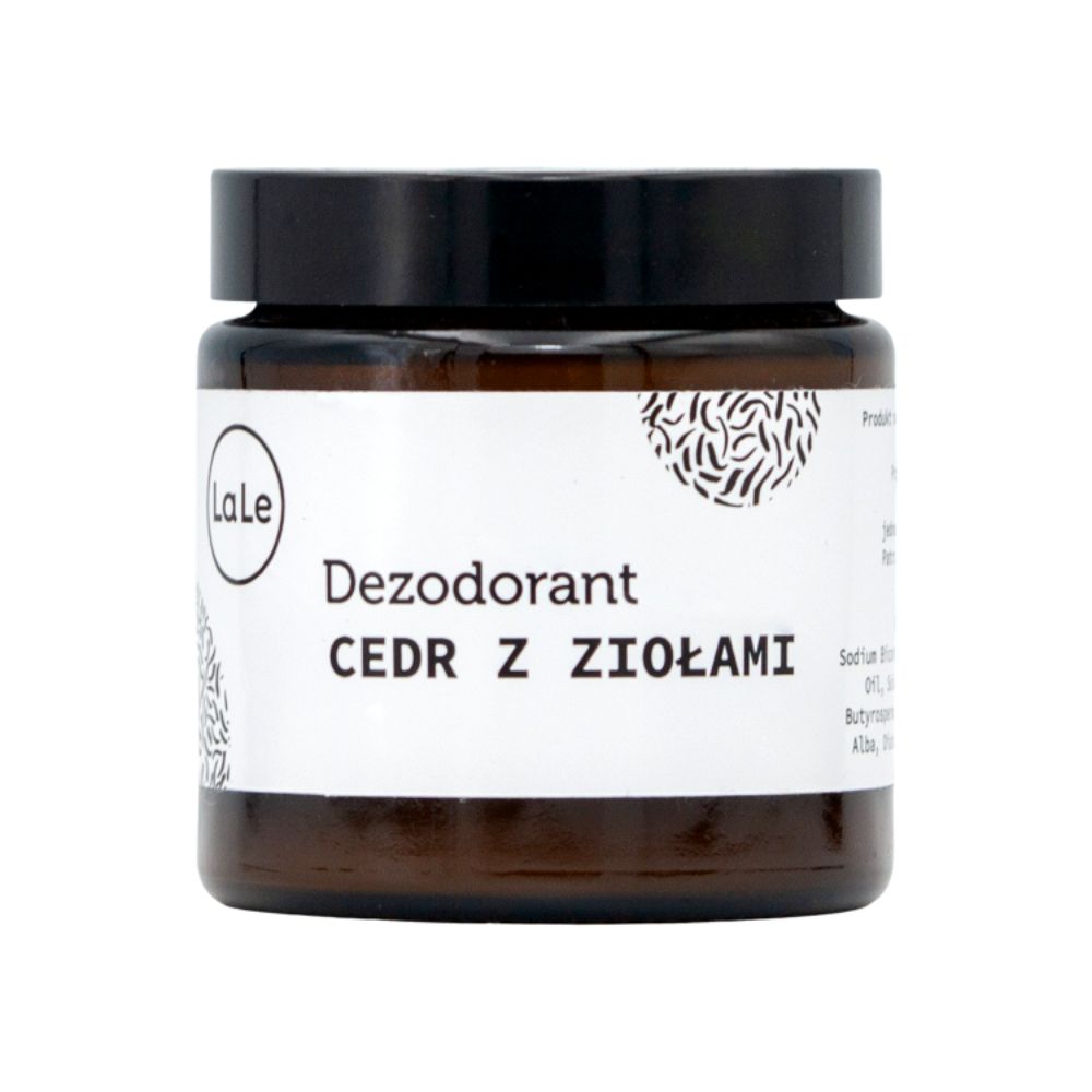 La-Le Dezodorant w kremie cedr z ziołami 120 ml
