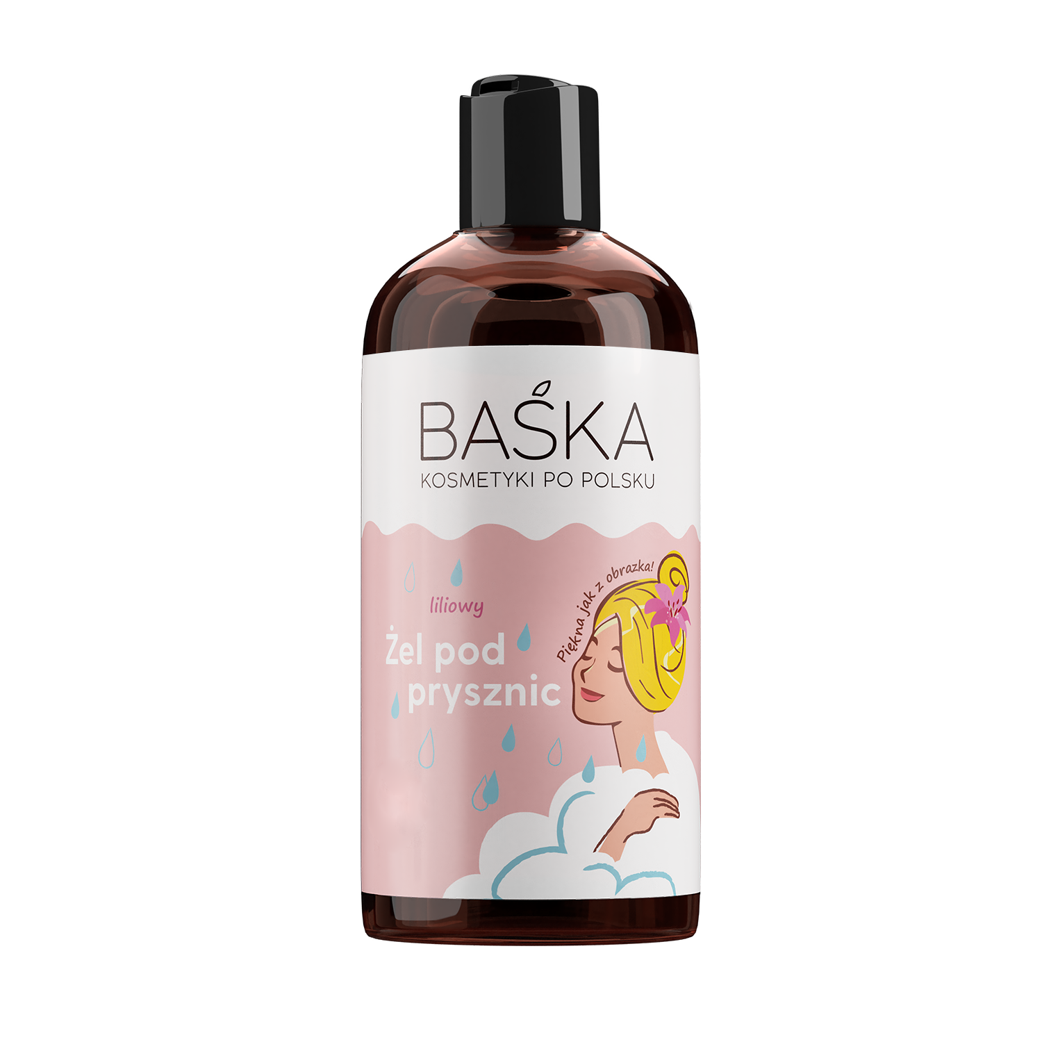 BAŚKA liliowy Żel pod prysznic 500 ml