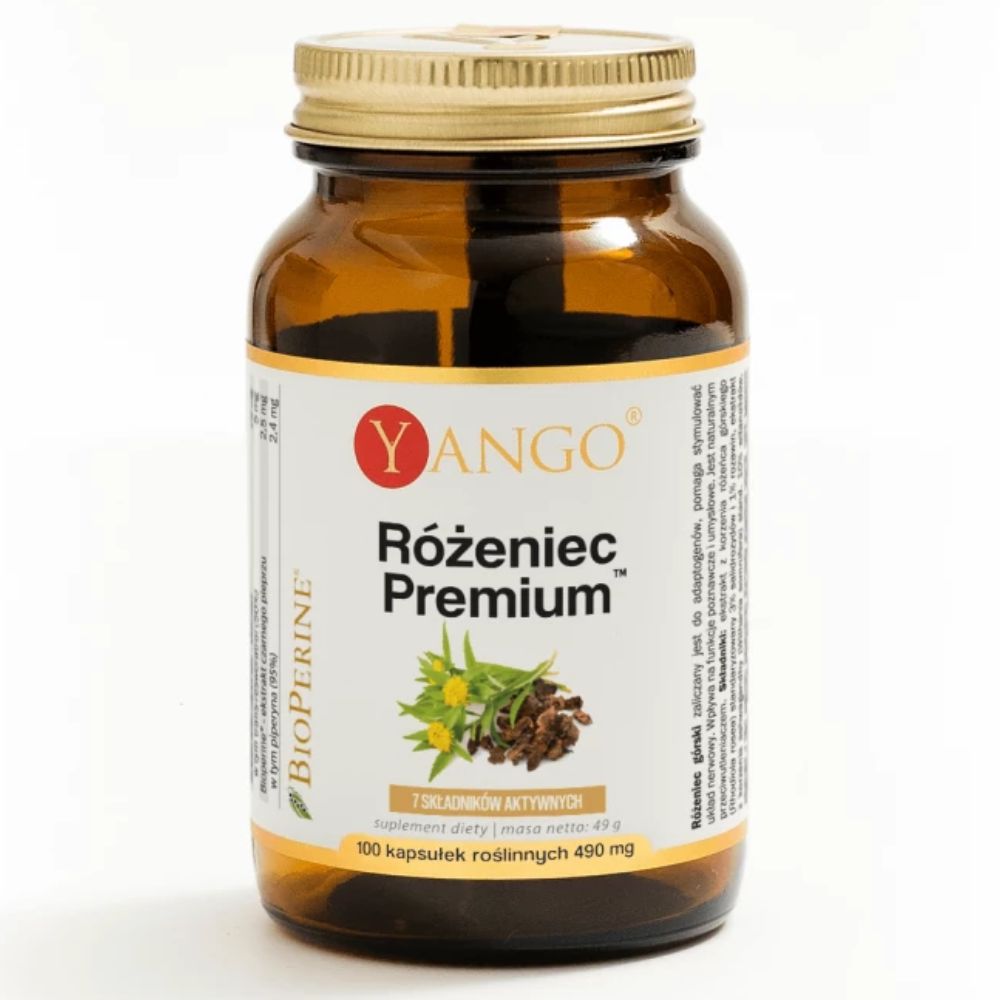 Yango Różeniec Premium 100 kapsułek