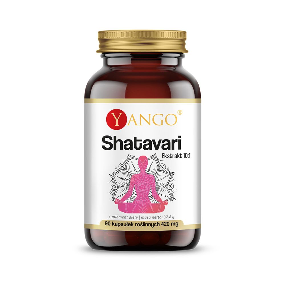 Yango Shatavari ekstrakt 90 kapsułek