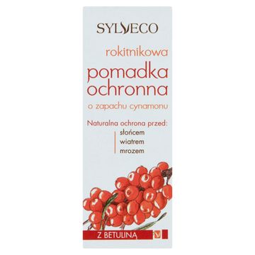 Sylveco Rokitnikowa pomadka ochronna o zapachu cynamonu 4,6 g