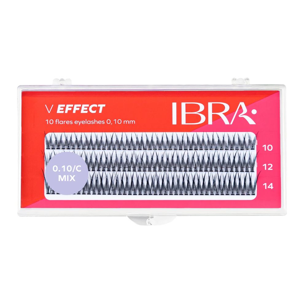 Ibra V effect C Kępki rzęs mix 120 sztuk