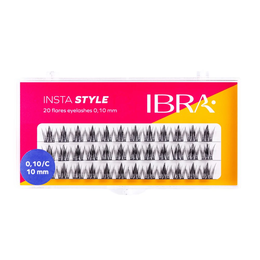 Ibra Insta Style Kępki rzęs 10 mm 36 sztuk