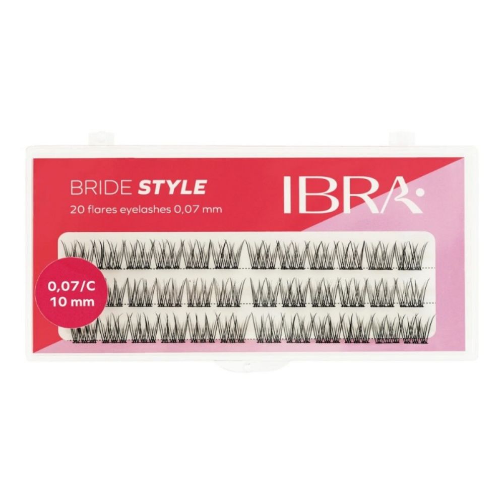 Ibra Kępki rzęs Bride Style 10 mm 36 sztuk