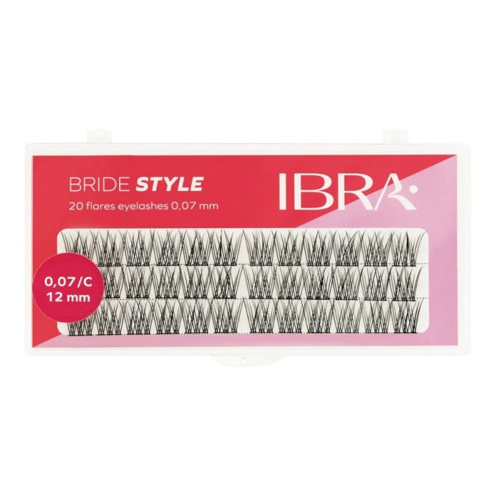 Ibra  Bride Style Kępki rzęs 12 mm 36 sztuk