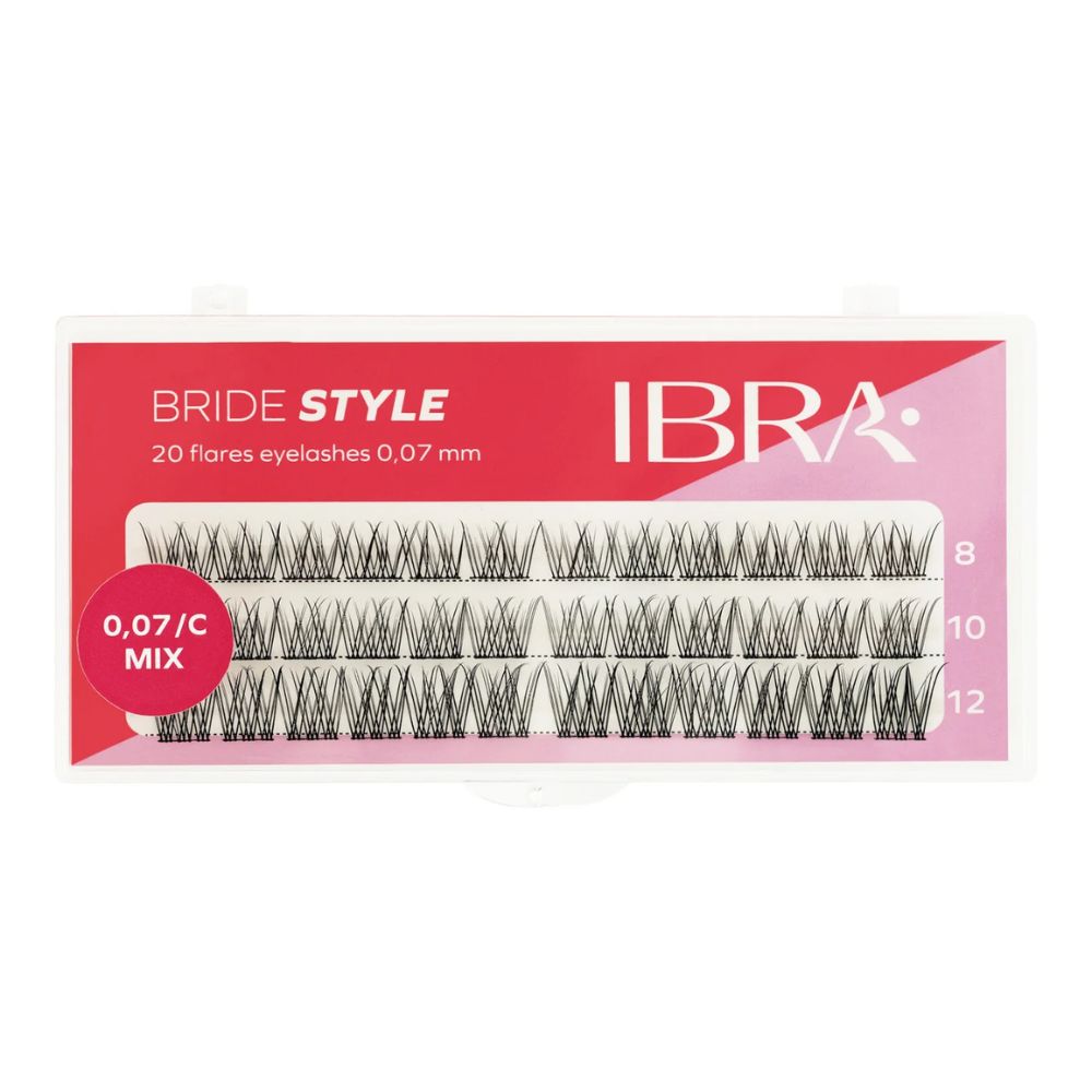 Ibra Bride Style Kępki rzęs mix 36 sztuk