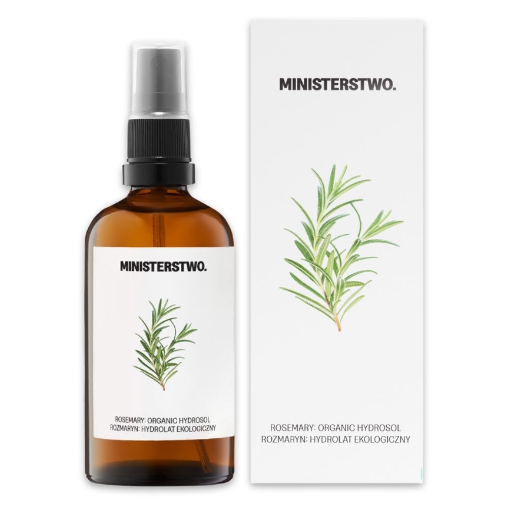 Ministerstwo. Rozmaryn: Hydrolat Ekologiczny 100 ml