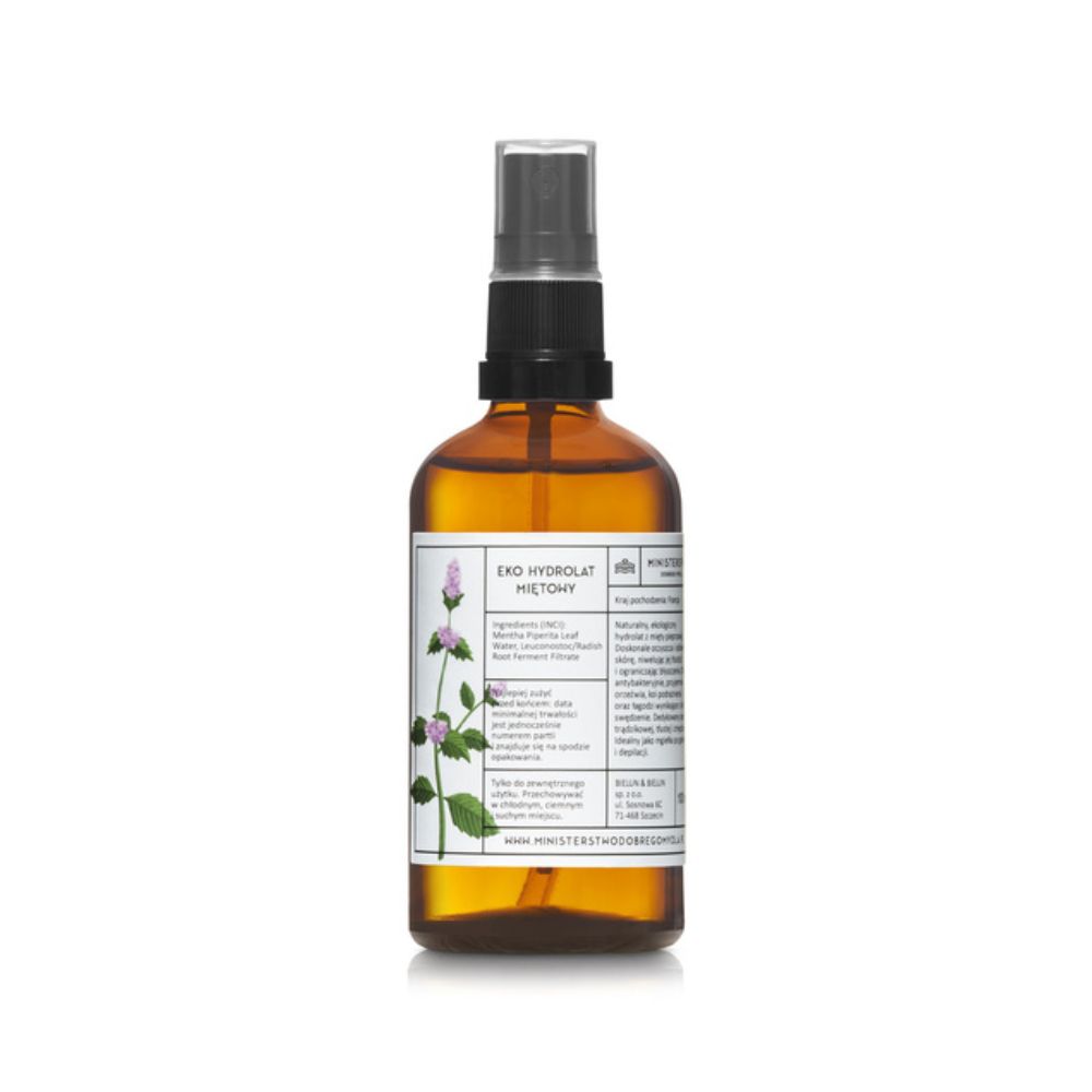 Ministerstwo. Mięta Hydrolat Ekologiczny 100 ml