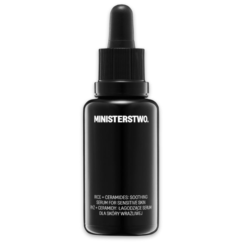 Ministerstwo. Ryż+Ceramidy: łagodzące serum do skóry wrażliwej 30 ml
