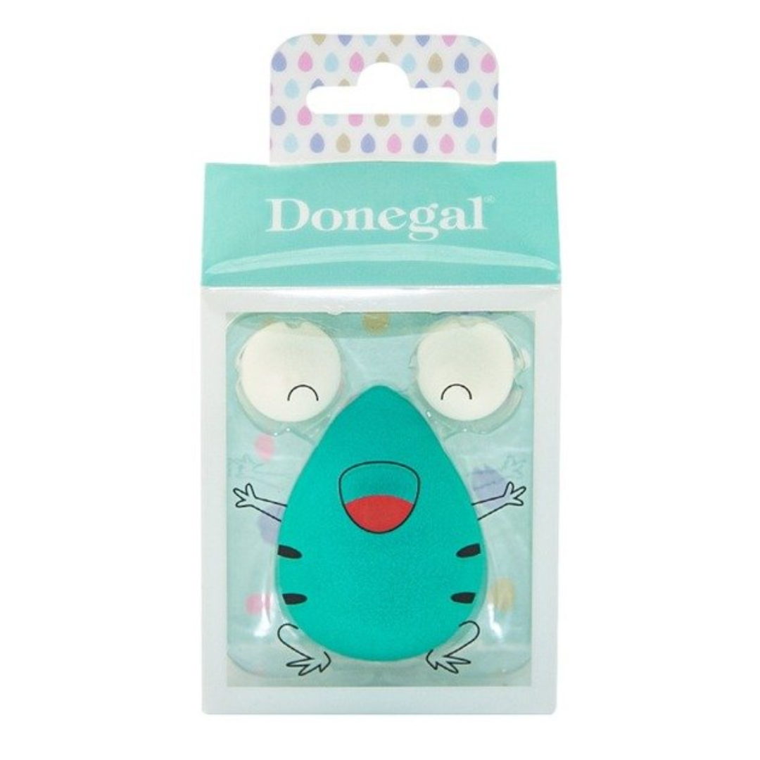 DONEGAL gąbka do makijażu zestaw Żabka