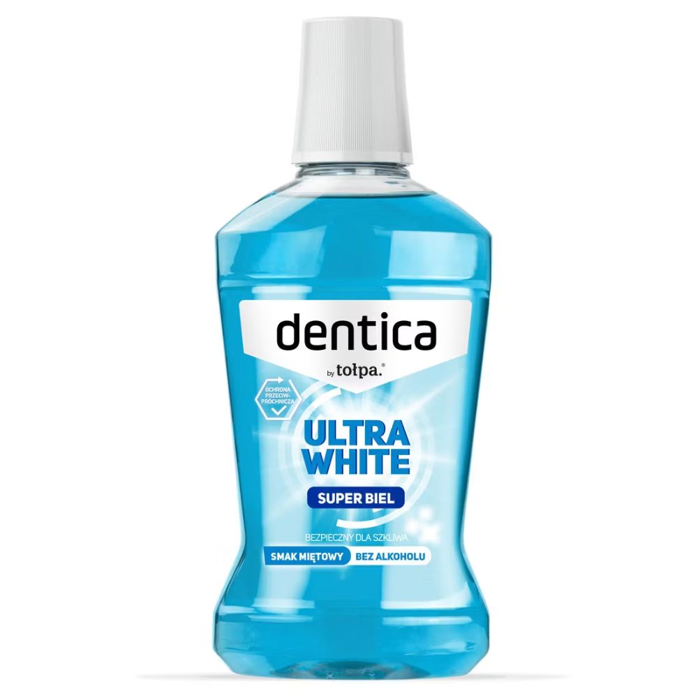 Dentica Ultra White Mięta płyn do płukania 500 ml