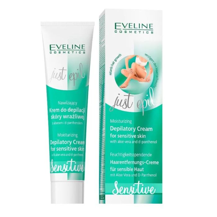 Eveline nawilżający krem do depilacji skóry wrażliwej Just Epil Sensitive 125 ml main product photo