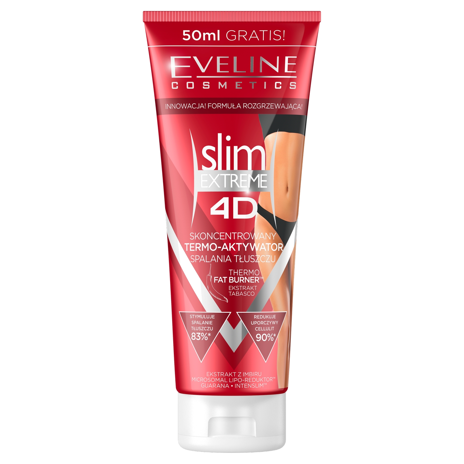 Eveline Slim Extreme 4D  termo-aktywator spalania tłuszczu 250 ml