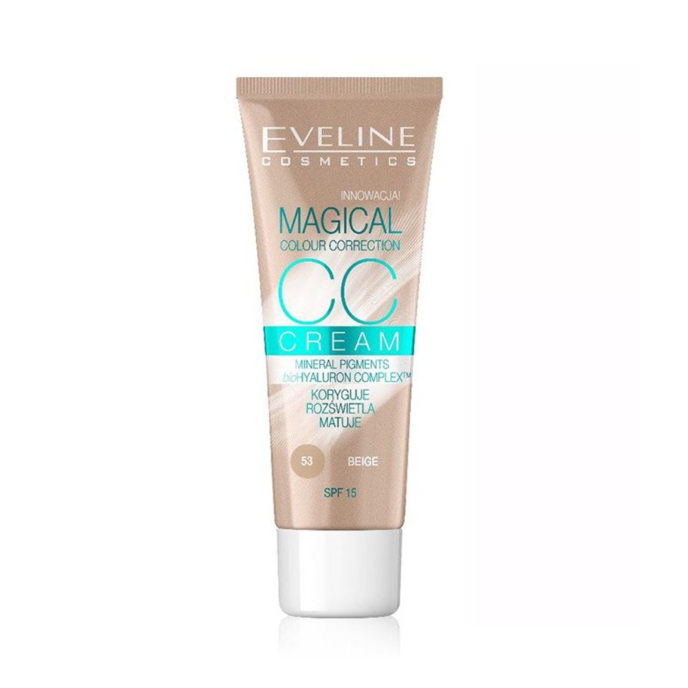Eveline Magical CC Cream Multifunkcyjny podkład 53 Beige 30 ml