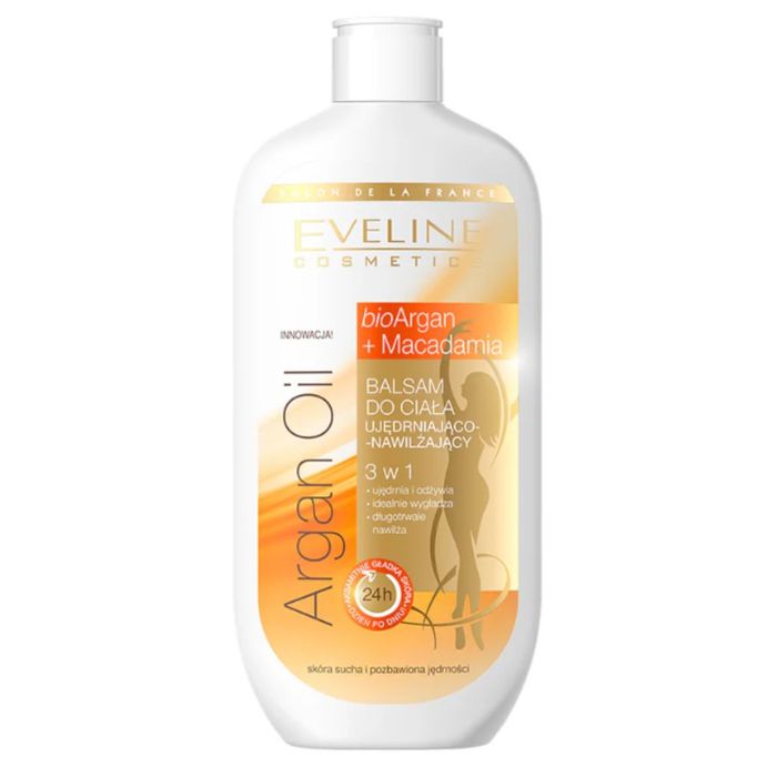 Eveline balsam ujędrniająco-nawilżający Argan Oil do skóry suchej 350 ml main product photo