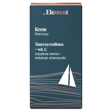 Element Krem pod oczy tauryna roślinna + wit. C 30 ml