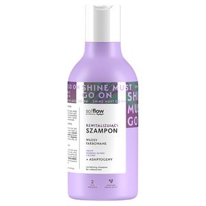 so!flow Rewitalizujący szampon włosy farbowane 400 ml