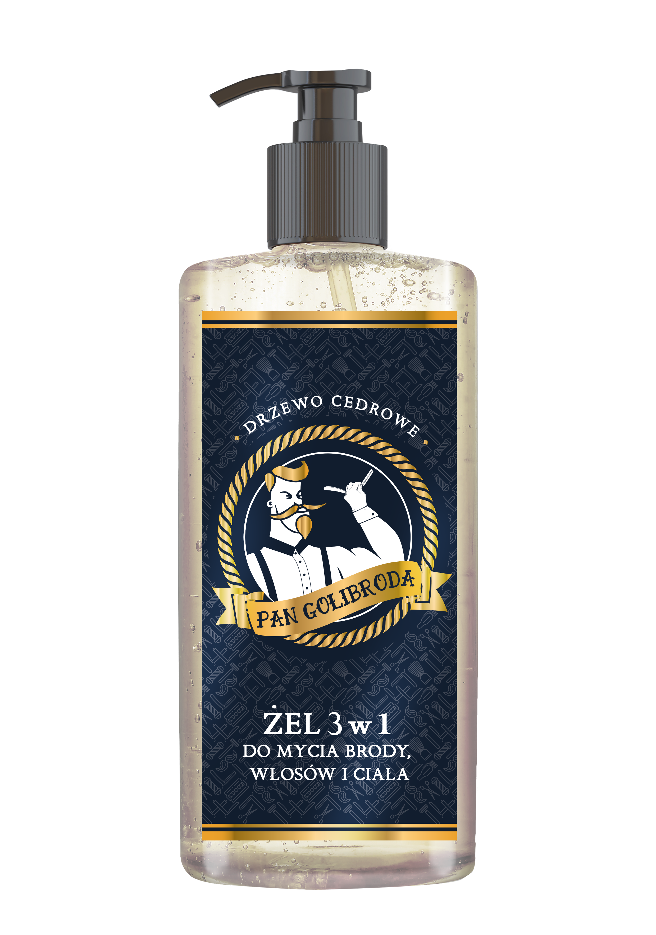 PAN GOLIBRODA ŻEL3W1 BROD/WŁOS/CIAŁ 200G main product photo
