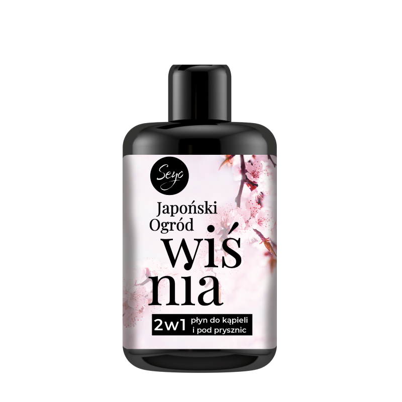 SEYO płyn do kąpieli i pod prysznic 2w1 Japoński Ogród Wiśnia 300 ml