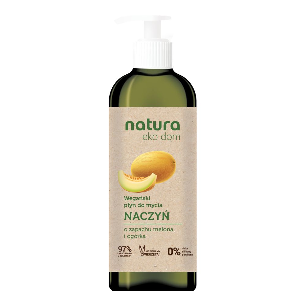 Natura Eko Dom płyn do mycia naczyń melon i ogórek 750 ml