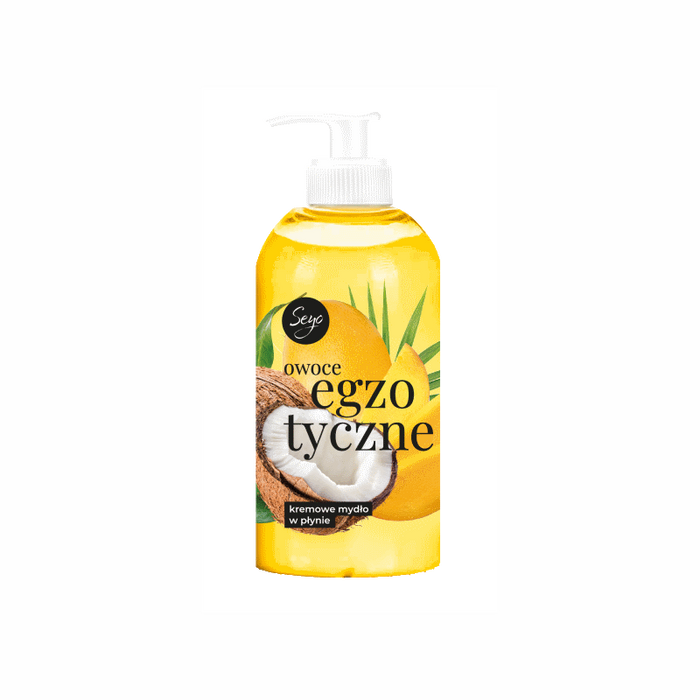 SEYO MYDŁO W PŁYNIE OWOCE EGZOTYCZNE - KREMOWE - 500ML main product photo