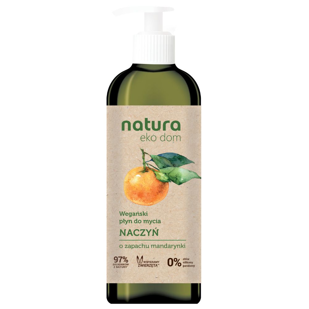 Natura Eko Dom Mandarynka płyn do mycia naczyń 750 ml