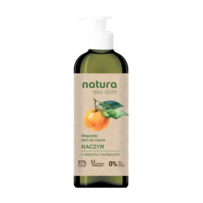 NATURA EKO DOM płyn do mycia naczyń mandarynkowy 750 ml main product photo