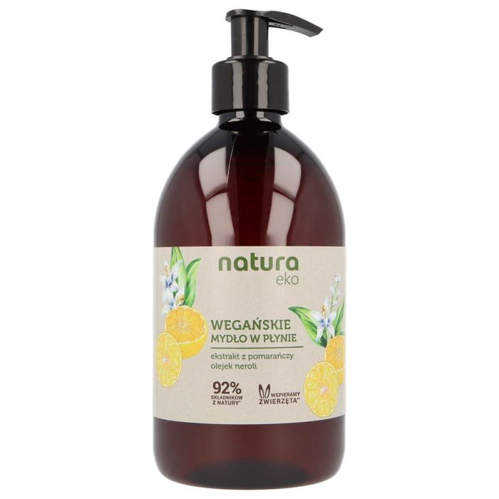 NATURA EKO WEGE MYDŁO POMARAŃCZ 500ML main product photo