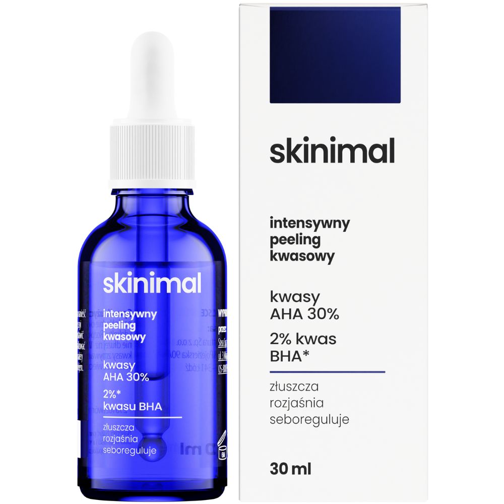 Skinimal peeling mit Säure AHA 30% BHA 2% 30 ml