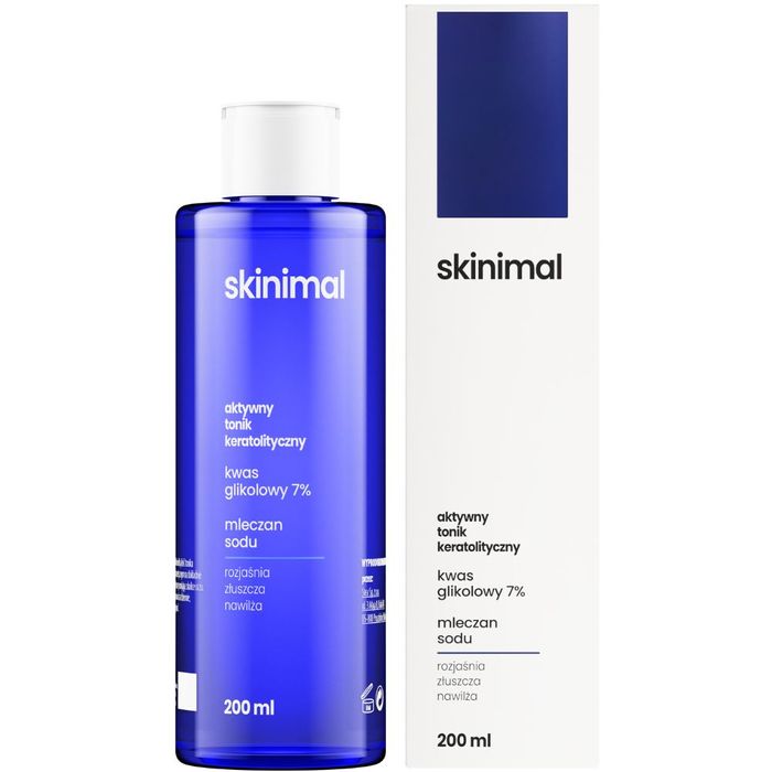 Skinimal aktywny tonik keratolityczny 200 ml main product photo