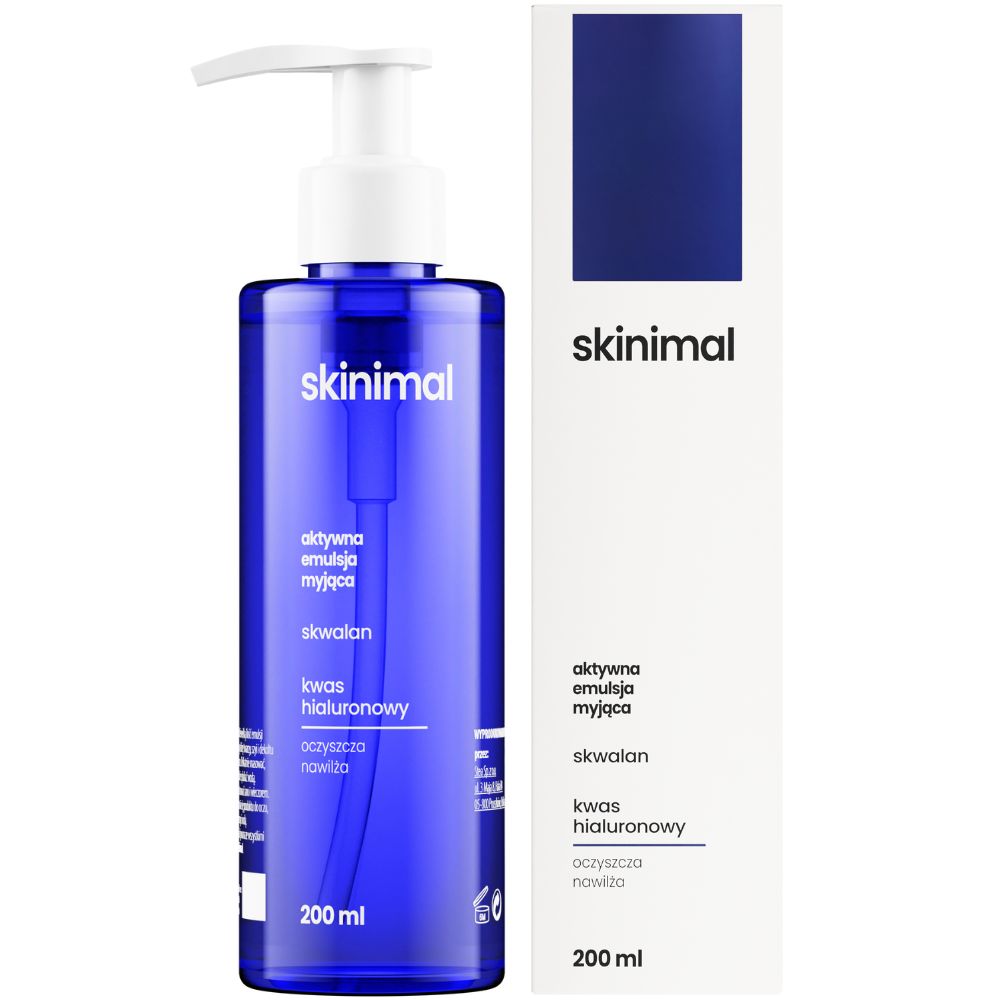 Skinimal aktywna emulsja myjąca 200 ml